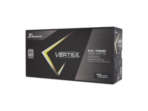 Seasonic VERTEX PX-1000, 1000W 80+ Platinum, ATX 3.0 / PCIe 5.0 Compliant, Full - Picture 1 of 2