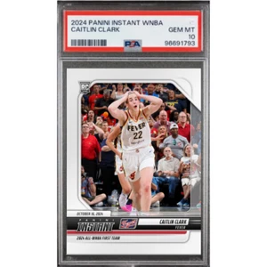 PREVENTA PSA 10 CAITLIN CLARK ROOKIE ALL STAR TEAM 2024 Panini Instantáneo #268 - Imagen 1 de 1