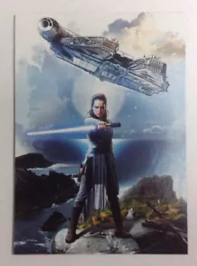 2017 Topps Star Wars Reise zu den letzten Jedi Rey Continuity Karte #5 von 5 - Bild 1 von 2