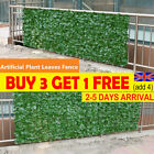 Artificial Ivy Leaf Screening Hedge Trellis Privacy Balcony Wall Fence Garden_UK