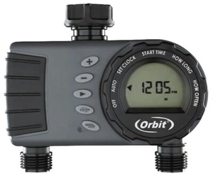 Orbit Automatic Tap Timer 2 Outlet Irrigation Controller Two Station - Picture 1 of 5