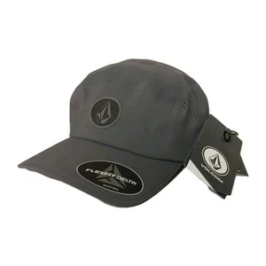 Volcom Stone Tech Delta Camper Soft Band Adjustable Hat Cap Gray - Picture 1 of 4