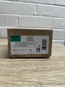 Schafer + Peters M10 X 20mm A2 Viti di Sicurezza Inox TX-Pin 45 Confezione da 100 - Foto 1 di 5