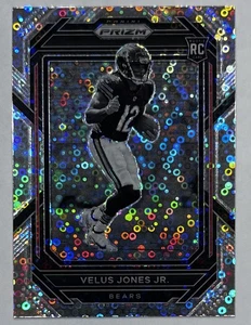 2022 Prizm Velus Jones Jr SP Variation Silver No Huddle RC #332 - Picture 1 of 2