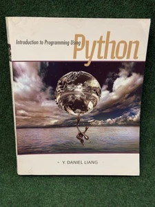 Introduction to Programming Using Python - Hard Cover, by Liang Y. - Good - Imagen 1 de 3