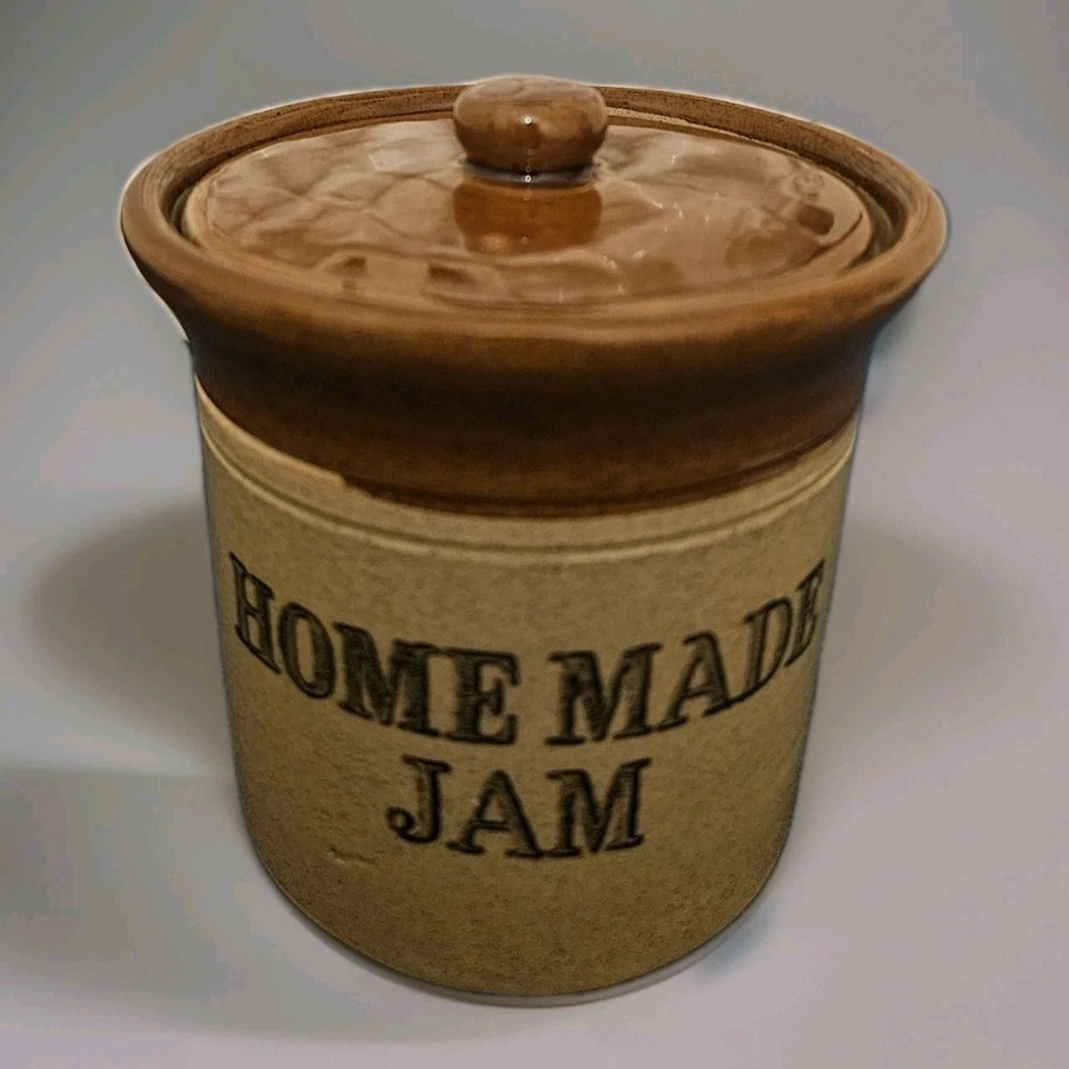 Handcrafted Homemade Jam Moira Pottery Stoneware Staffordshire England - Image 1 of 4