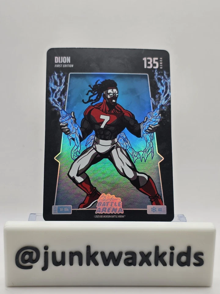 2026 Боевая арена Бо Джексона #BF-184 Bijon Robinson Battlefoil Ice Dijon - Изображение 1 из 1