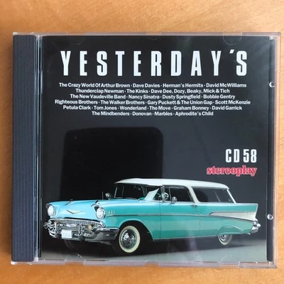 V.A. - YESTERDAYS  CD 58 - Stereoplay Anthologie - Vereinigte Motorpresse  1991 - Bild 1 von 2