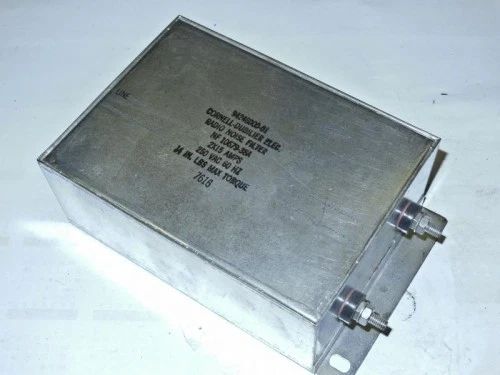 FILTRO DE RUIDO RADIO RFI CORNELL-DUBILIER 2x15 AMP 250VAC 60HZ Foto 1 de 1