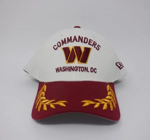 New Era 39Thirty L/XL Washington Commanders 2025 Draft Mütze Chrome White - LESEN - Bild 1 von 9