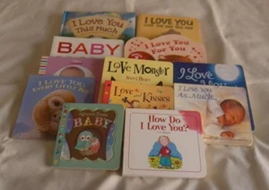HUGE set of 12 "LOVE" board books - Picture 1 of 1