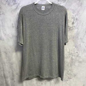 Vintage 90s Russell Athletic Blank Gray Shirt Mens L 22x27.5 Crewneck USA Tee - Bild 1 von 8
