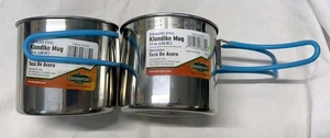 2er Pack, Stansport Edelstahl "Klondike" 20 Unzen Becher KOSTENLOSER Versand Neu aus altem Lagerbestand - Bild 1 von 4