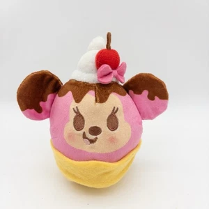 Disney Munchlings Minnie Mouse Strawberry Sundae Single Serve 4" Plush  - Picture 1 of 6