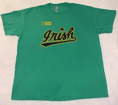 Camiseta verde noche hockey XL University of Notre Dame para hombre Foto 1 de 4