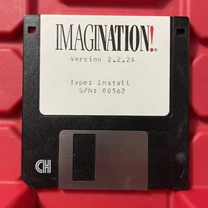 Imagination Version 2.2.24 By The ImagiNation Network 3.5" Disk Vintage 1993 - Picture 1 of 2
