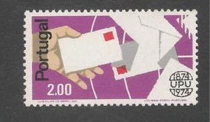 Portugal #1221 (A307) Estampillada sin montar o nunca montada - 1974 2e carta de mano/UPU - Imagen 1 de 1