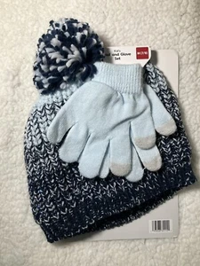 Member's Mark Kid's Warm and Cozy Hat and Glove Set Sz M (7/8) - Picture 1 of 2