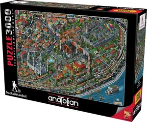 NEW Anatolian Jigsaw Puzzle 3000 Pieces P4913 Fractal Istanbul - Imagen 1 de 2