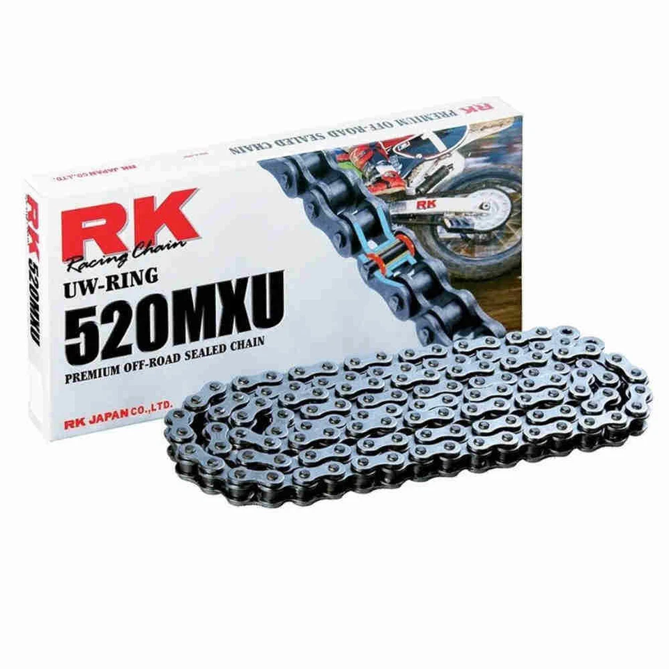 RK RACING CHAIN Motorrad-Kette 520MXU 120L Motocross Cross Antriebskette - Bild 1 von 1