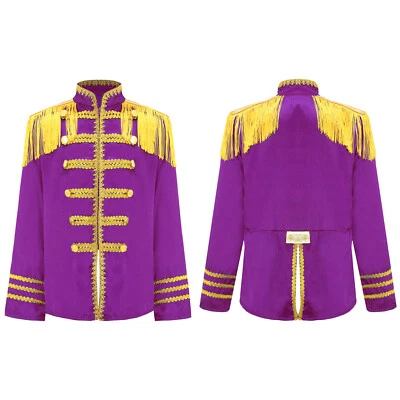 Camisa para niños Banda Chaqueta Abrigo Ringmaster Manga Larga Disfraz Juegos con disfraces Rendimiento Foto 1 de 4