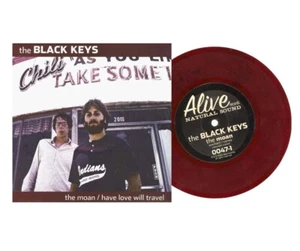 The Black Keys The Moan / Have Love Will Travel Vinyl /500 Red First Pressing EX - Picture 1 of 5