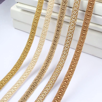 10 Yards,Gimp Braid Trim,0.59 Inch Wide Curtain Fabric Trim DIY Crafts 6 Colors - Image 1 of 2