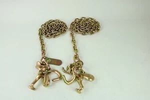 5/16" x 8' G70 Auto Transport Chain with RTJ and Grab Hook Cluster (2 pack) - Picture 1 of 2
