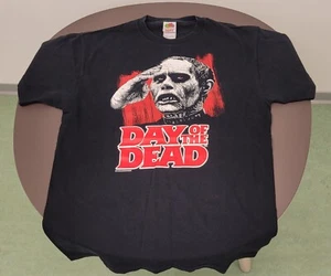 DAY OF THE DEAD - ZOMBIE 2 Romero Shirt Rotten Cotton early 2000 TOP RARITÄT - Imagen 1 de 5