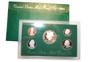 1994-S Clad Proof Set U.S. Mint Original Government Packaging OGP - Picture 1 of 1