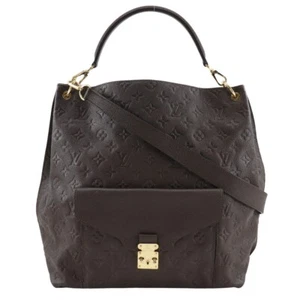 LOUIS VUITTON M40809 2WAY Metis Shoulder Bag Tail Brown Monogram Ann Platt... - Picture 1 of 12