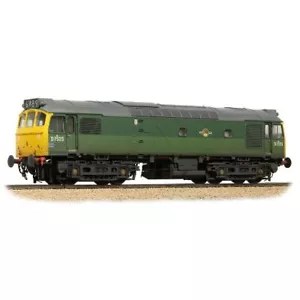 Bachmann 32-342 Clase 25/2 D7525 BR Dos Tonos Verde Completo Amarillo Extremos Desgasteado OO - Imagen 1 de 1