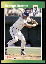 1989 Donruss Baseball's Best #7  George Brett   Kansas City Royals