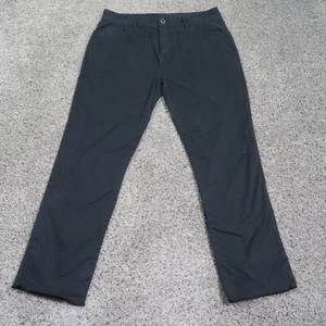 James Perse Pants Mens 34 Black 5 Pocket Heavy Brushed Twill Chino Cotton 34x28 - Picture 1 of 12