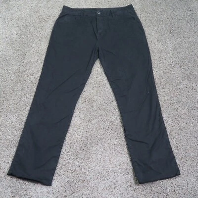 Pantalones James Perse Para Hombres 34 Negros 5 Bolsillos Pesado Cepillado Sarga Chino Algodón 34x28 Foto 1 de 4