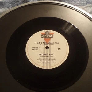 Bronski Beat - It Ain't Necessarily So (MINT) 45rpm Vinyl Single 7" - Picture 1 of 2