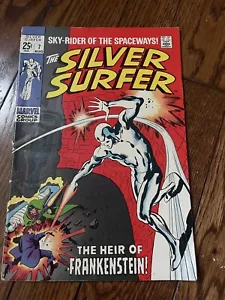 (5028) SILVER SURFER (1968) #7 grade GD/VG Early Frankensteins Monster  Aug 1969 - Picture 1 of 13