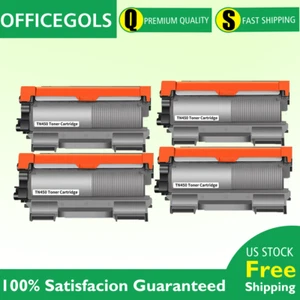 4 Pack TN450 JUMBO Toner Cartridges for Brother HL-2220 2240 MFC-7360n Printer - Picture 1 of 2