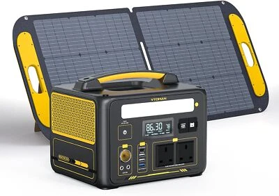 VTOMAN 600W Portable Power Station 299Wh Solar Generator Solar Panel for Trip RV - Image 1 of 4