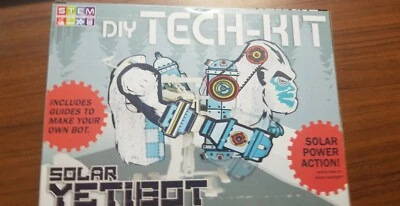 DIY STEM Tech Kit Solar YetiBot. Educational. NEW (B67) - Image 1 of 4