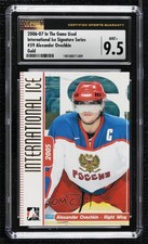 2006 In the Game-Used International Ice Signature Series Gold /10 Alex Ovechkin