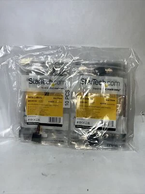 10 STARTECH SATAPOWADAP 6" 4 Pin Molex to SATA Hard Disk HDD Power Cable Adapter - Image 1 of 2