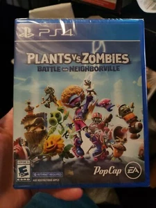 PLAYSTATION 4 PLANTS VS ZOMBIES BATTLE FOR NEIGHBORVILLE BRAND NEW SEALED PS4 - Picture 1 of 4