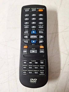 Remote Control ONLY for Audiovox VE727 LCD Widescreen DVD Player TESTED - Picture 1 of 7