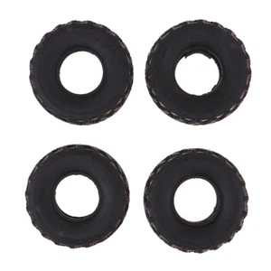 4pcs Black Rubber Tire Tyres For WPL B36 B14 B24 B16 C14 C24 1:16  Truck - Bild 1 von 9