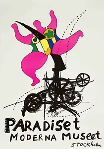 Niki de Saint Phalle - Plakat - Stockholm 2, 63 x 90 cm - Bild 1 von 1