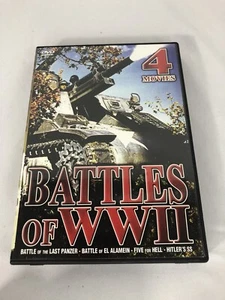 Battles of World War II - Four Movie DVD Set (DVD, 2003, 2-Disc Set) - Picture 1 of 2
