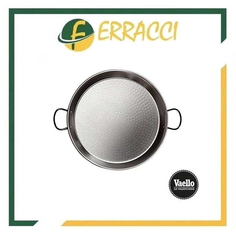 PADELLA PER PAELLA PAELLERA IN ACCIAIO ANTIADERENTE - Immagine 1 di 1