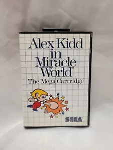 Alex Kidd in Miracle World (Sega Master, 1986) - Testato - Autentico - Hangtab - Foto 1 di 2