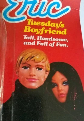 Barbie Ken Rival 1976 de colección Tuesday Taylor Boyfriend Eric NRFB guapa troza Foto 1 de 4